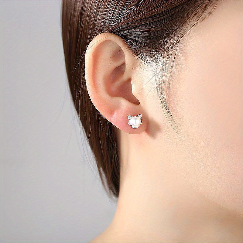 3-Piece Cat Design Jewelry Set – Creative and Versatile Fashion Accessories