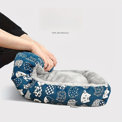 Four Seasons Universal Small Dogs Winter Warm Dog Nest – Cozy Pet Bed for Year-Round Comfort