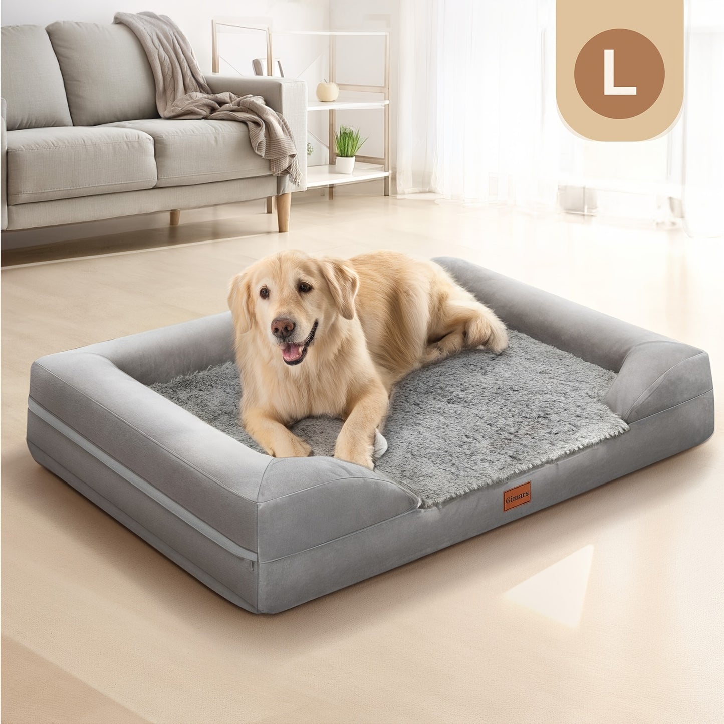 Gimars Orthopedic Thicken Egg Foam Dog Bed – Ultimate Comfort for Dogs of All Sizes