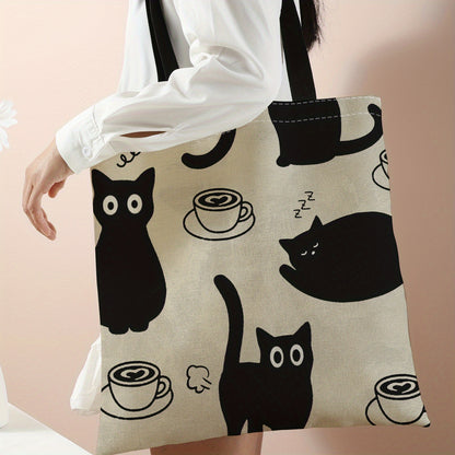 Kawaii Cute Cartoon Print Tote Bag