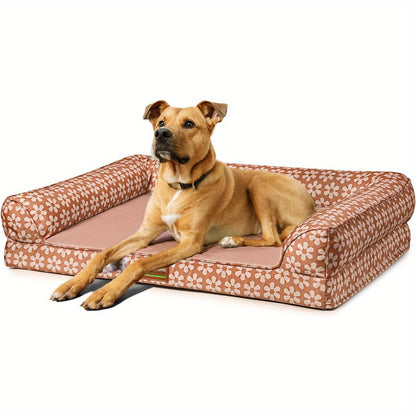 ClevaHome Comfort Orthopedic Dog Bed for Large Dogs – Premium Waterproof Sofa Bed