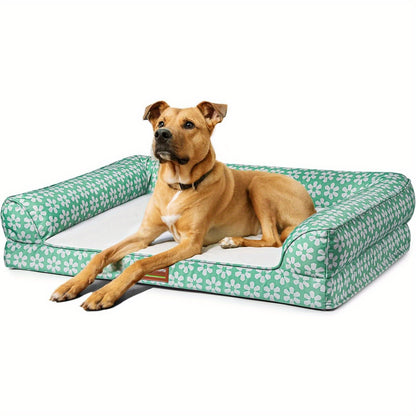 ClevaHome Comfort Orthopedic Dog Bed for Large Dogs – Premium Waterproof Sofa Bed