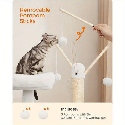 WoodyWonders Cat Tree with Litter Box Furniture – The Stylish Solution for Cats and Their Humans