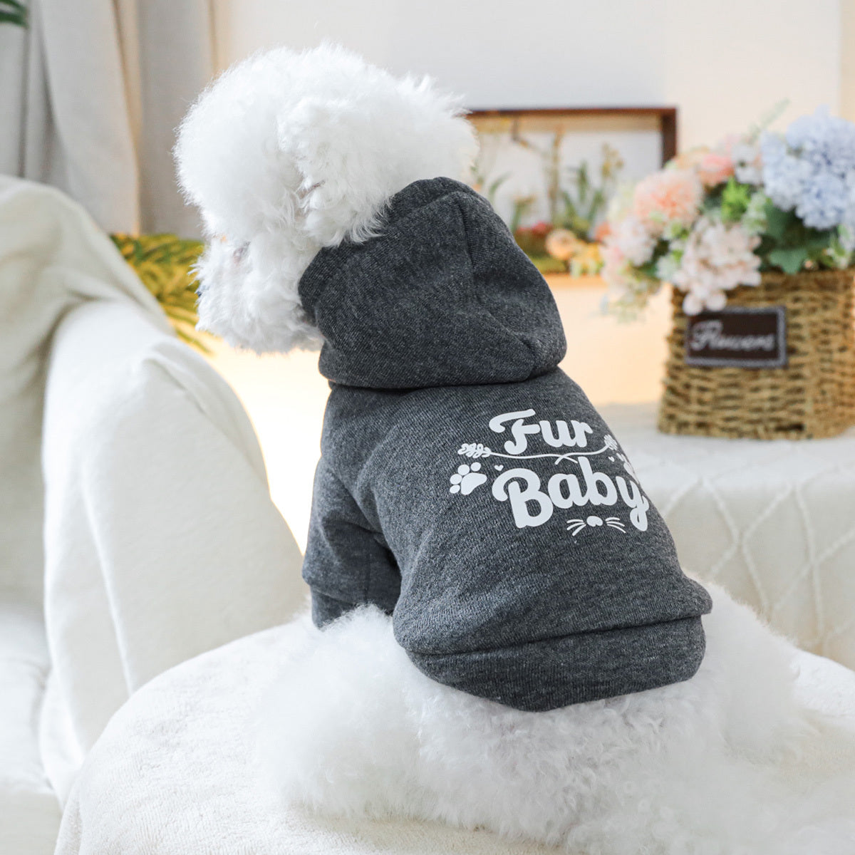 Pet Hoodie – Comfortable Dog Sweatshirt for Spring and Autumn