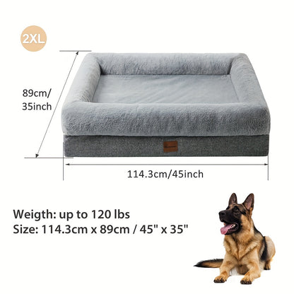 Orthopedic Dog Bed for Extra Large Dogs – Ultimate Comfort and Support