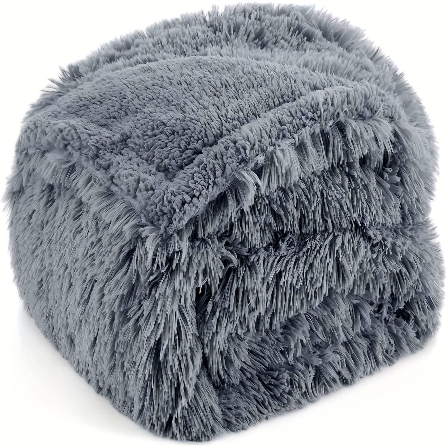 Luxurious Plush Sherpa Pet Blanket – Water-Resistant, Thickened Dog Mat for Kennel & Sofa Protection