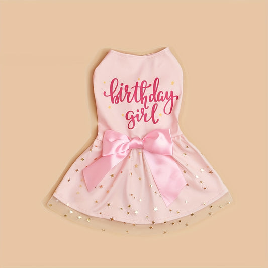 Birthday Girl Dog Dress