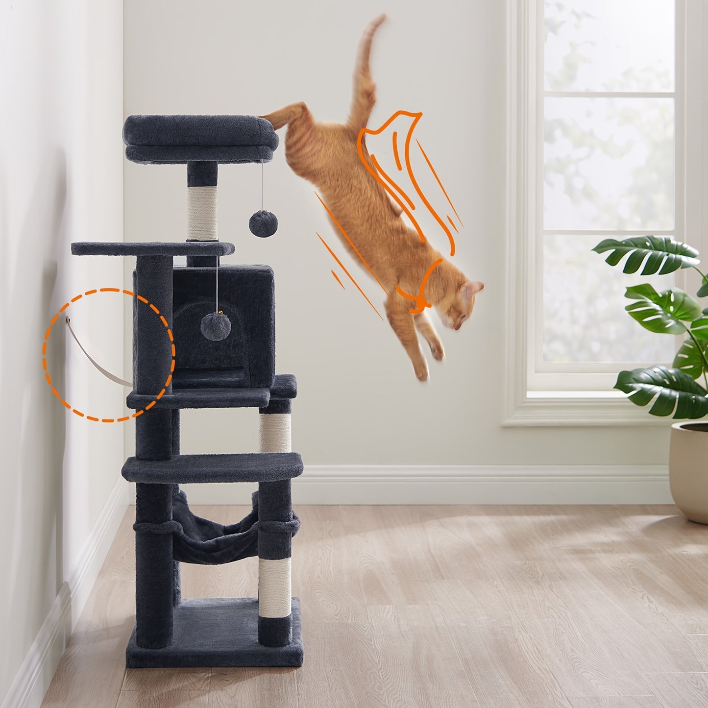 Feandrea Cat Tree – The Ultimate Playground for Your Feline Friends!