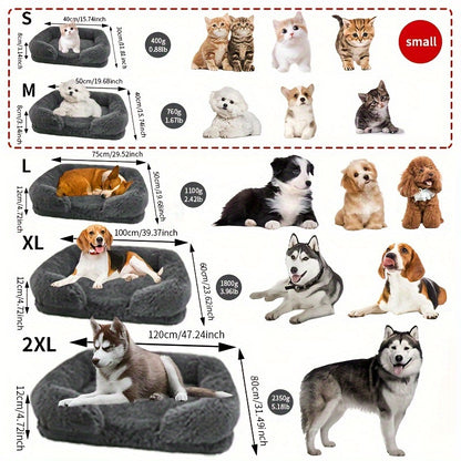 Removable & Washable Pet Sofa Bed – Cozy Comfort for Your Dog