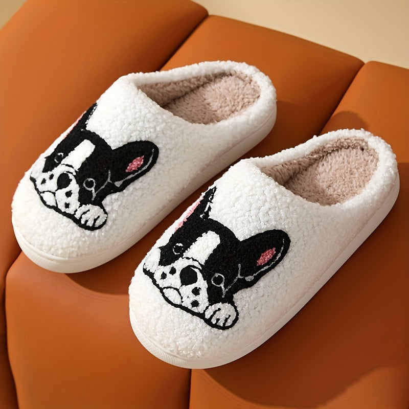 Cozy French Bulldog Slippers – Warmth and Comfort for Women & Couples