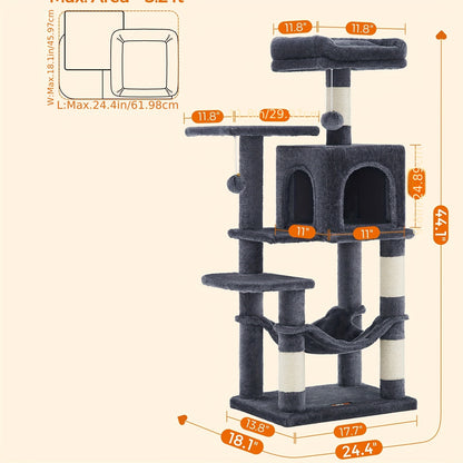 Feandrea Cat Tree – The Ultimate Playground for Your Feline Friends!