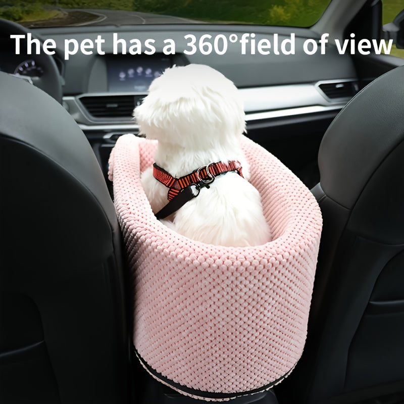 Pet Car Seat - Safe and Comfortable Travel for Small Dogs and Cats