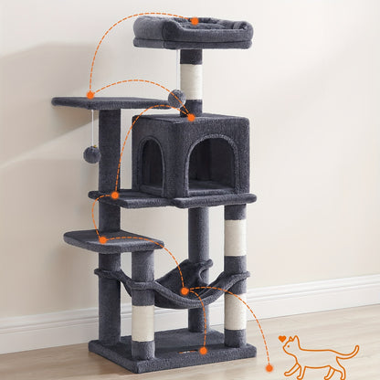 Feandrea Cat Tree – The Ultimate Playground for Your Feline Friends!