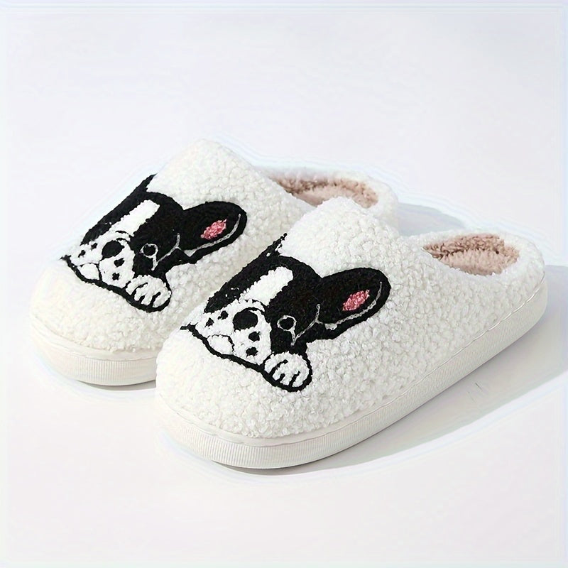 Cozy French Bulldog Slippers – Warmth and Comfort for Women & Couples