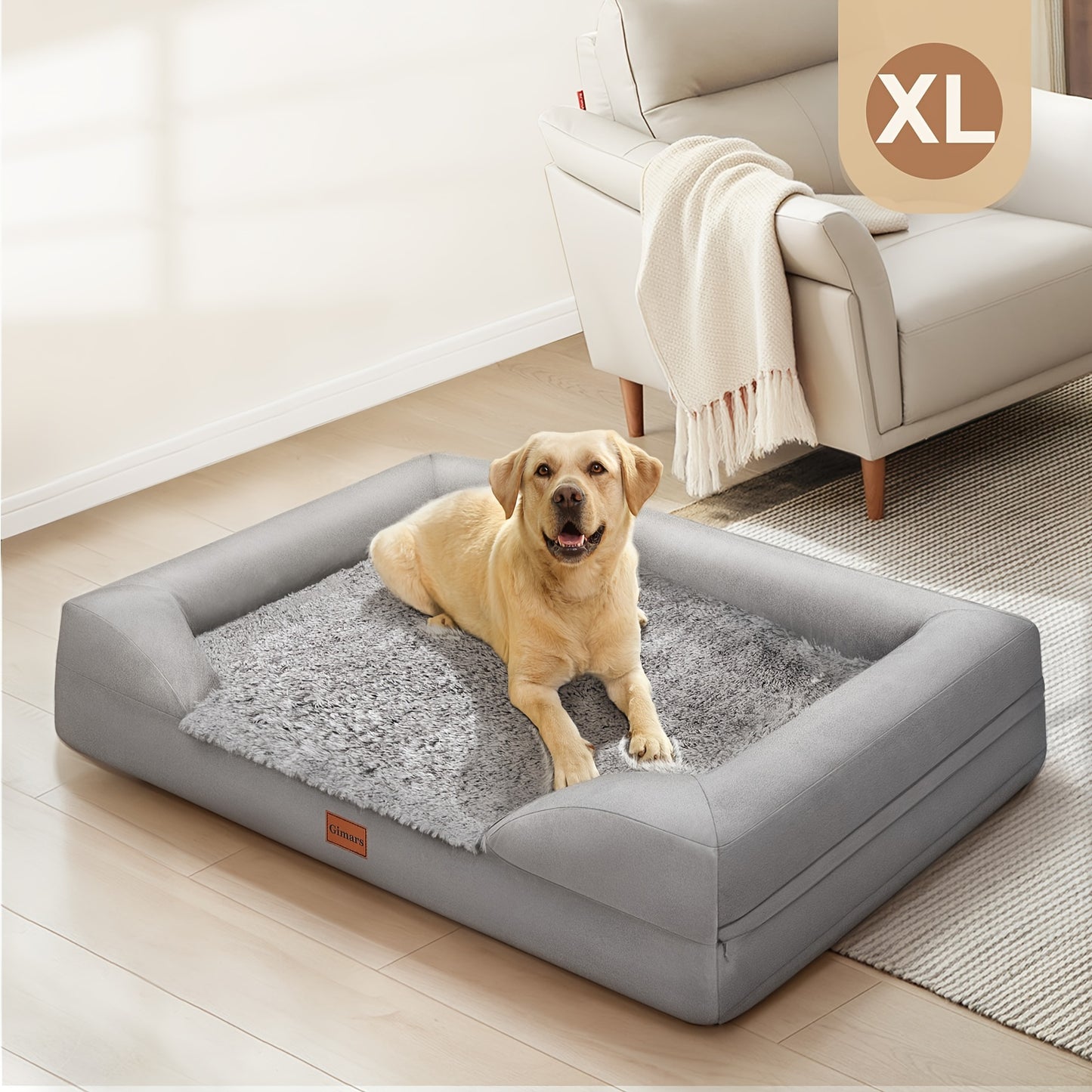 Gimars Orthopedic Thicken Egg Foam Dog Bed – Ultimate Comfort for Dogs of All Sizes