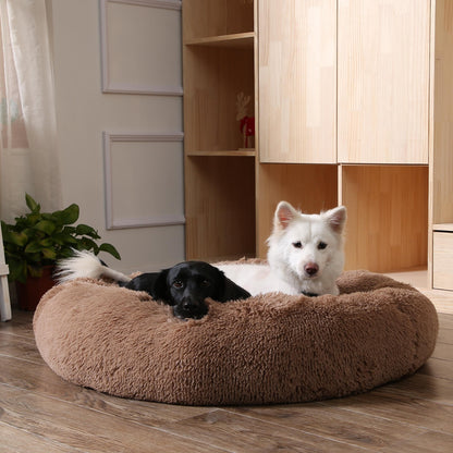 Ultimate Calming Plush Pet Cushion Sofa Bed