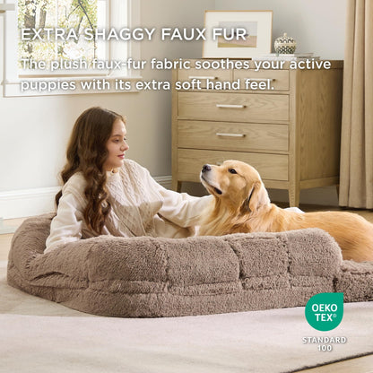 Human Dog Bed – The Ultimate Cozy Retreat for Dogs of All Sizes