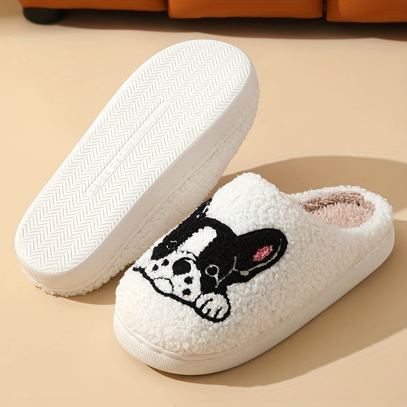 Cozy French Bulldog Slippers – Warmth and Comfort for Women & Couples