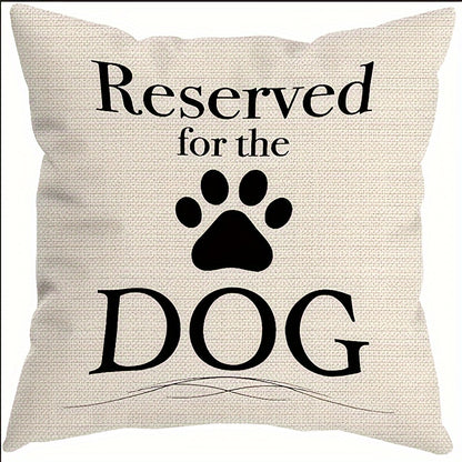 4pcs Funny Dog Lover Throw Pillow Covers – Humorous Canine Designs for Dog Enthusiasts