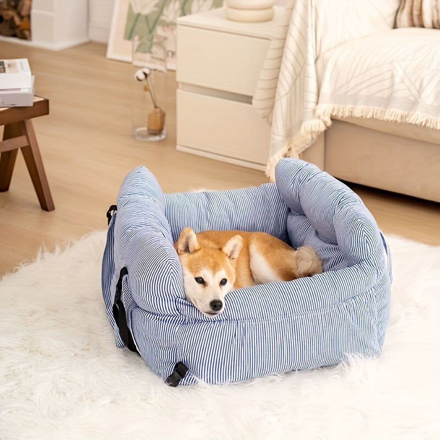 Upgrade Your Pet's Car Ride With This Portable & Comfortable Dog Kennel!