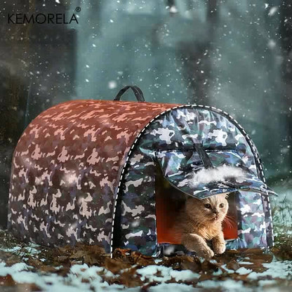 All-Weather Waterproof Cat Bed: The Ultimate Outdoor Haven for Strays