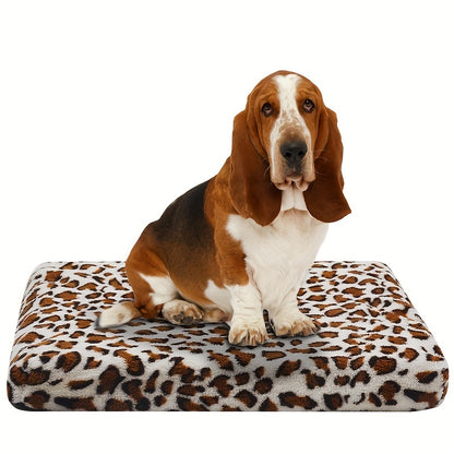 Dog Bed Mat Puppy Crate Pad – Comfortable Dog Sleeping Mat with Machine Washable Cover, Durable Dog Bed Mattress