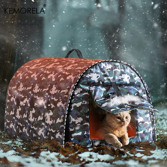 All-Weather Waterproof Cat Bed: The Ultimate Outdoor Haven for Strays