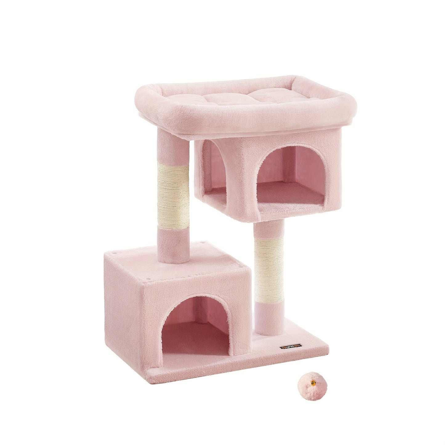 Feandrea 33.1-Inch Cat Tree – Spacious Comfort for Large Cats