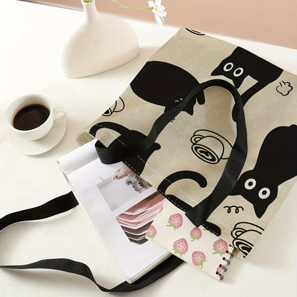 Kawaii Cute Cartoon Print Tote Bag