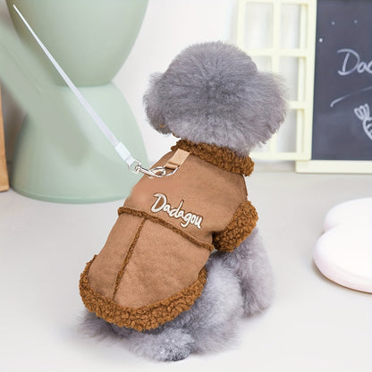 Pet Warm & Cozy Velvet Vest for Small Dogs – All-Season Comfort