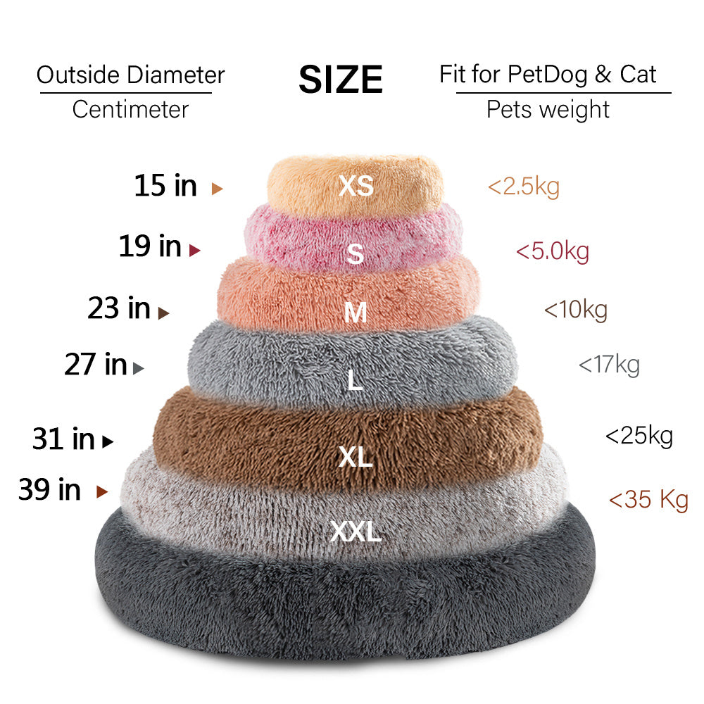 Ultimate Calming Plush Pet Cushion Sofa Bed