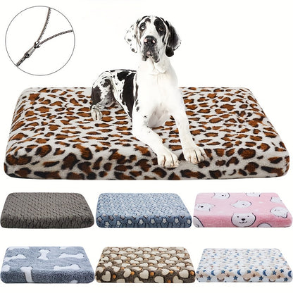 Dog Bed Mat Puppy Crate Pad – Comfortable Dog Sleeping Mat with Machine Washable Cover, Durable Dog Bed Mattress