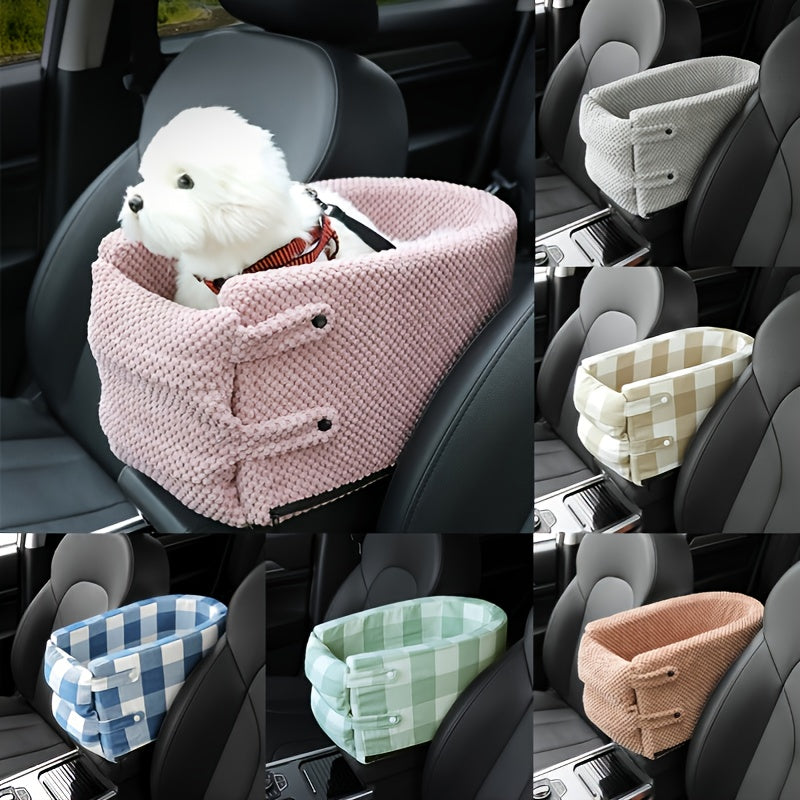 Pet Car Seat - Safe and Comfortable Travel for Small Dogs and Cats