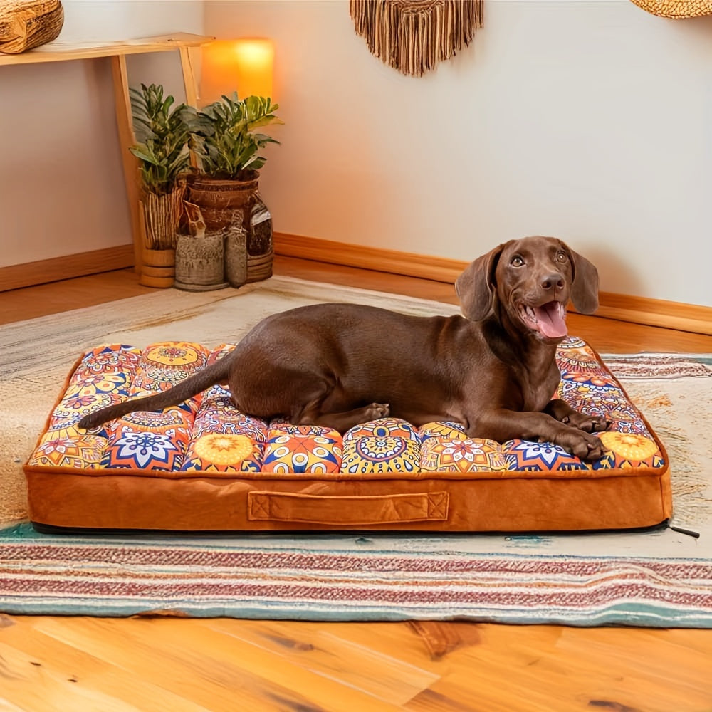 Orthopedic Pillow-Style Dog Bed – Ultimate Comfort for Dogs of All Sizes