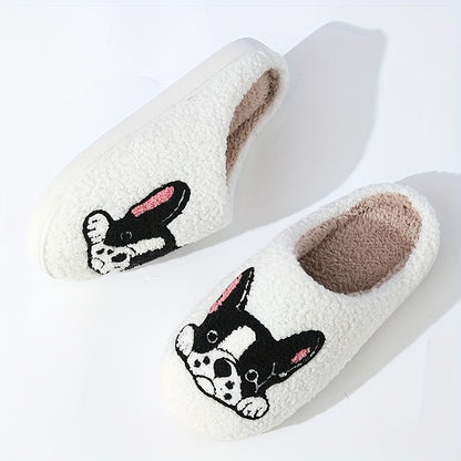 Cozy French Bulldog Slippers – Warmth and Comfort for Women & Couples