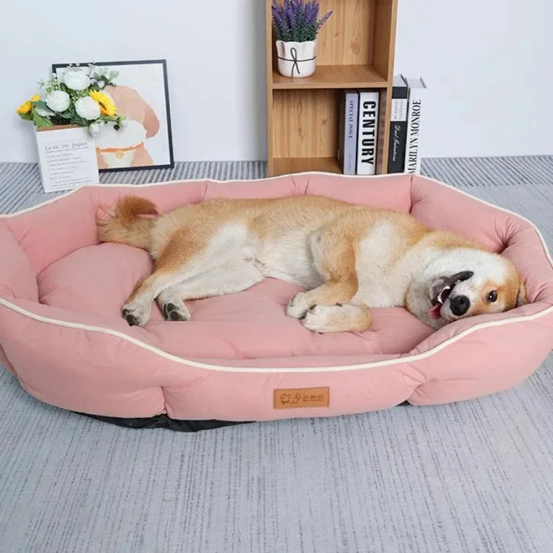 Dog Sofa Big Bed - Fluffy Bedding Accessory for All Breeds