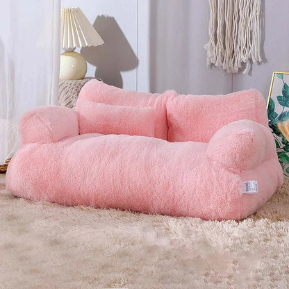 Luxury Cat Bed Sofa - Winter Warm Cat Nest Pet Bed