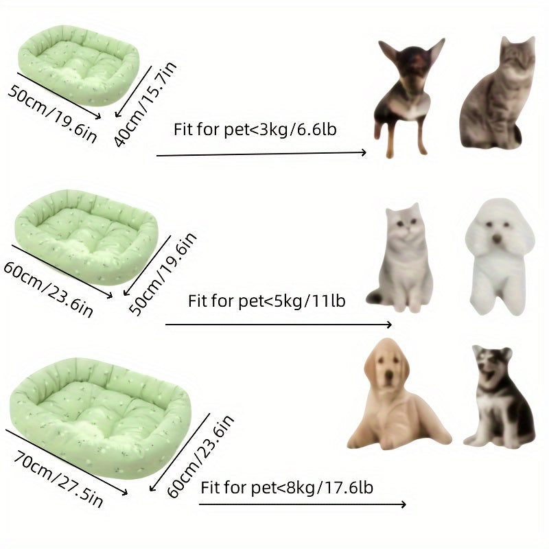 High-Elastic Cotton Pet Sofa – Thickened, Comfortable Lounger Couch for Cats and Dogs