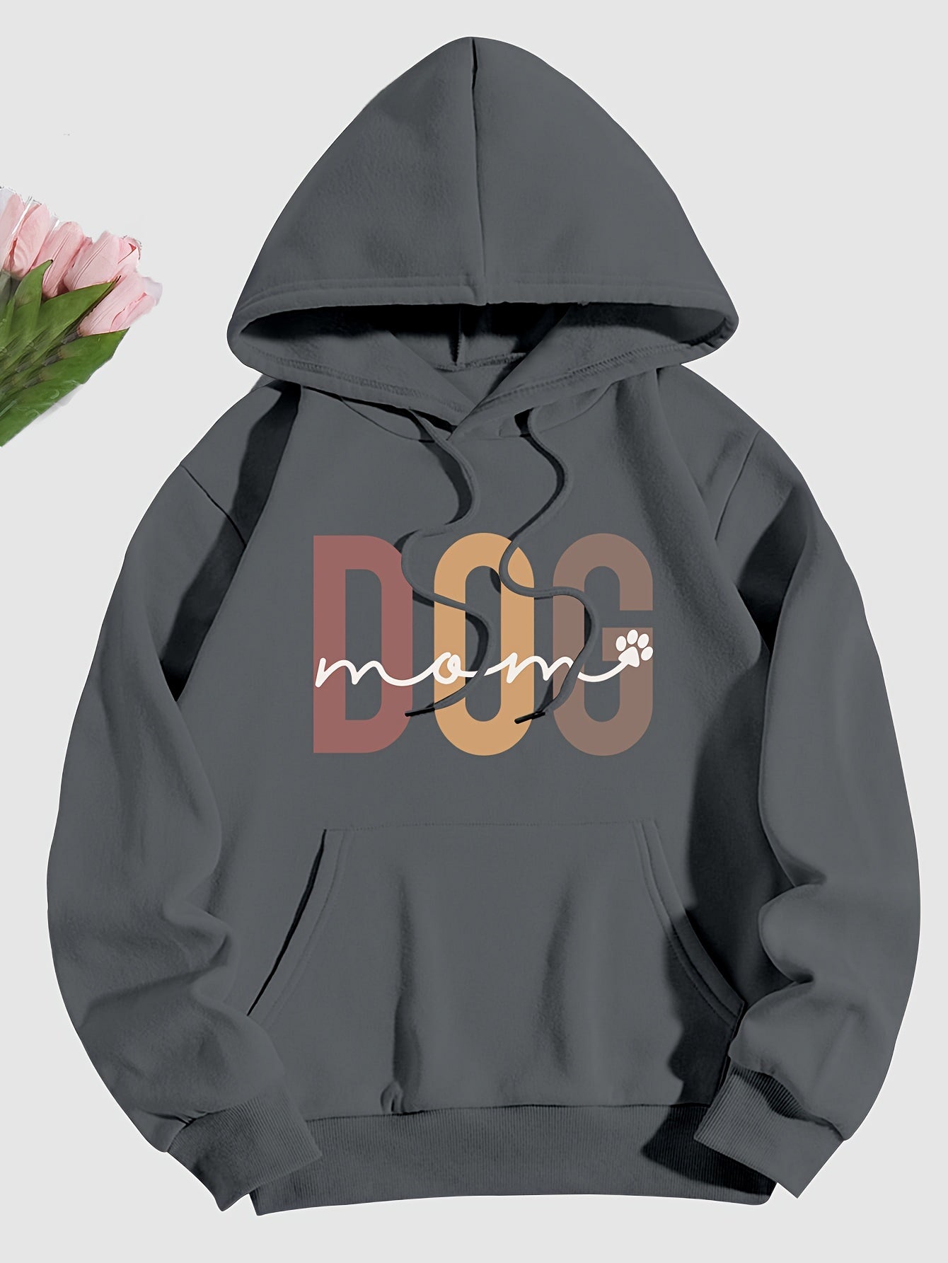 Dog Mom Print Hoodie – Cozy and Stylish for Every Proud Pet Parent