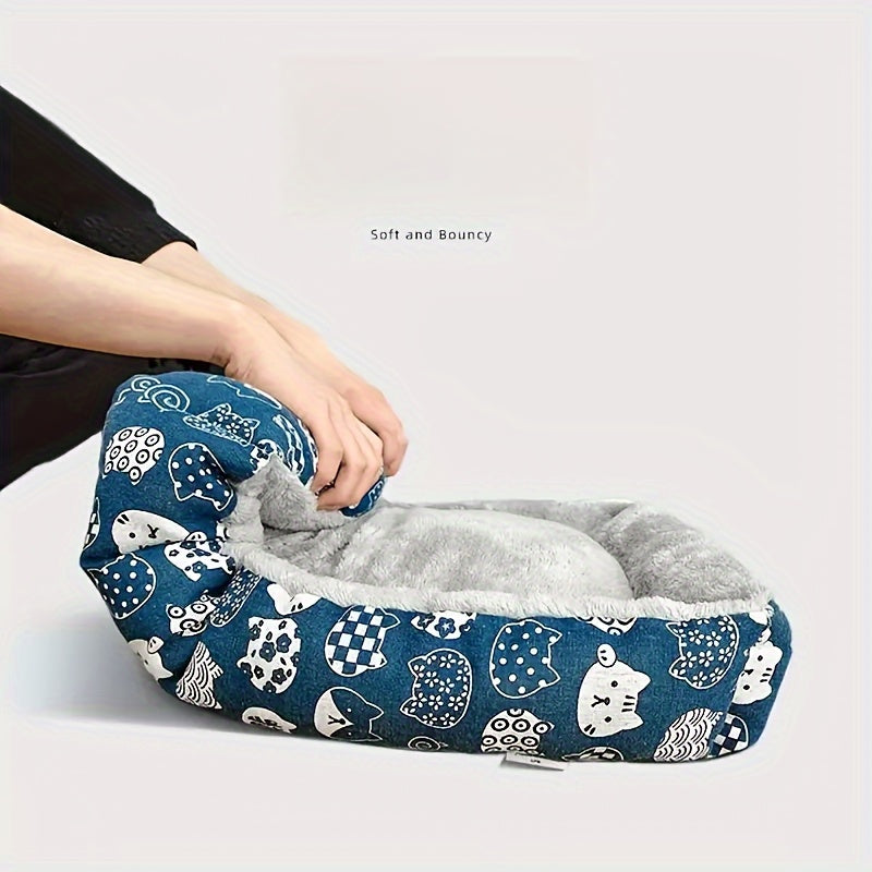 Four Seasons Universal Small Dogs Winter Warm Dog Nest – Cozy Pet Bed for Year-Round Comfort