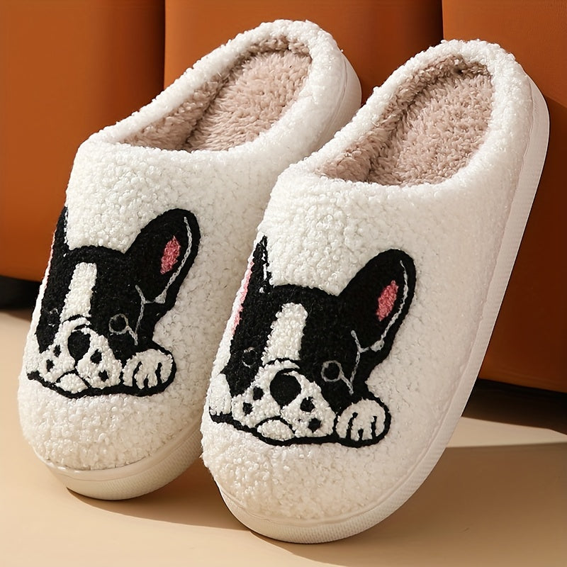 Cozy French Bulldog Slippers – Warmth and Comfort for Women & Couples