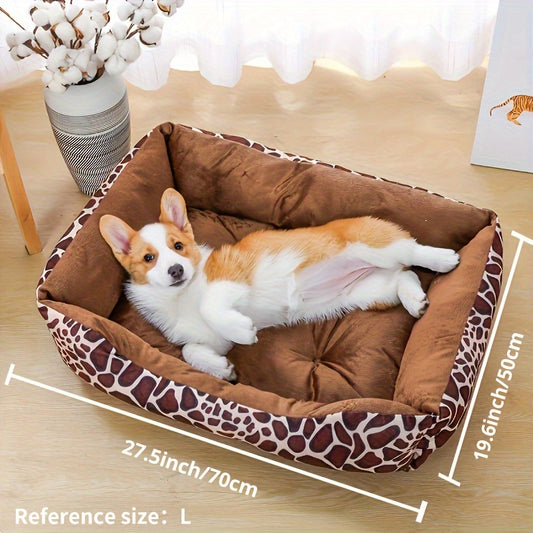 Large and Medium Dogs Comfy Pet Bed Sofa – Soft Cushion for Cozy Naps and Restful Sleep