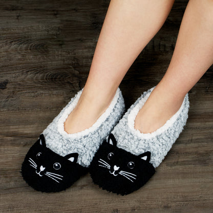 Women's Cute Cartoon Cat Design Slippers