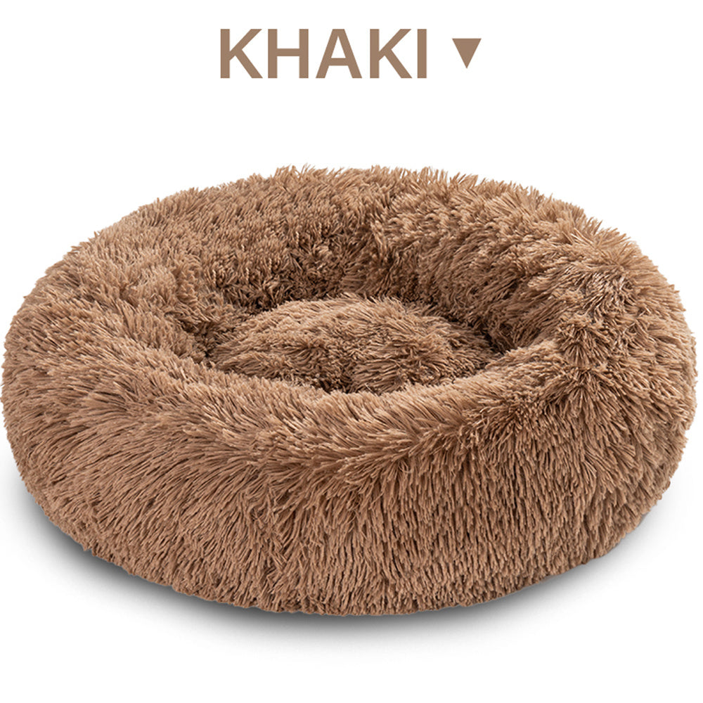 Ultimate Calming Plush Pet Cushion Sofa Bed