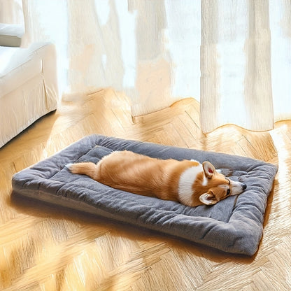 Extra-Thick Plush Dog Bed Mat – Cozy Comfort for Your Furry Friend