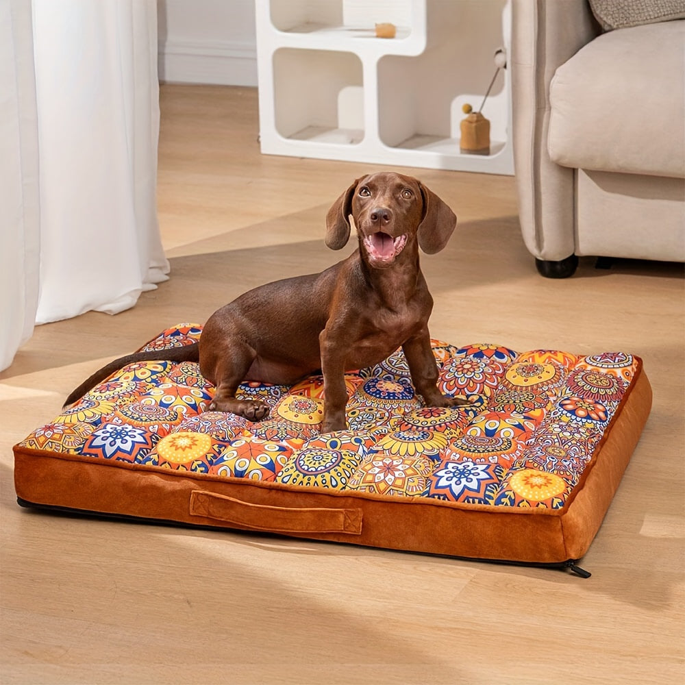 Orthopedic Pillow-Style Dog Bed – Ultimate Comfort for Dogs of All Sizes