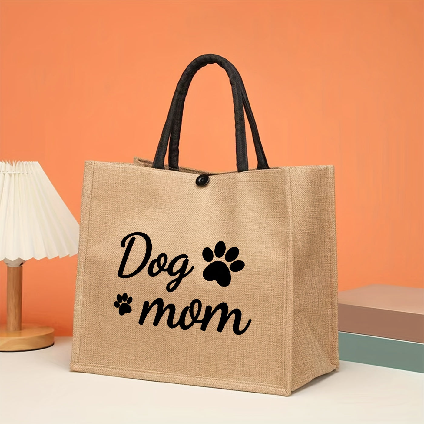 Linen Tote Bag for Women – The Perfect Gift for Dog Lovers