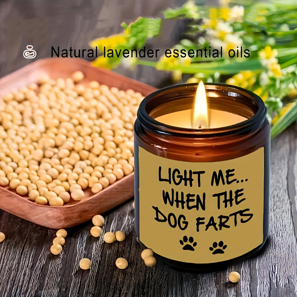 Lavender Scented Soy Candle – The Perfect Gift for Dog Moms