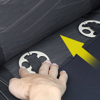 Stylish Dog Paw Print Car Seat Cushion – Protect, Comfort, and Charm