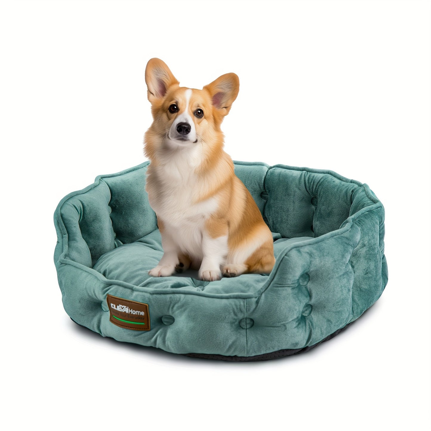 ClevaHome Round Cat Bed – Cozy Comfort for Small Pets